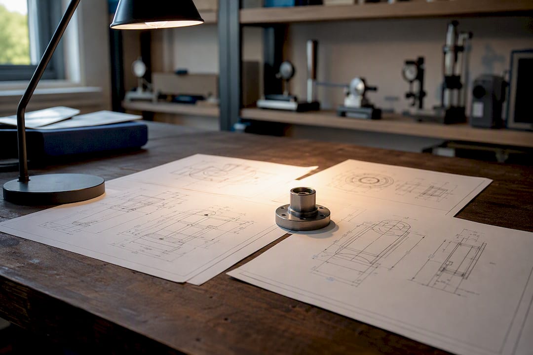Disegni tecnici e componenti prototipali