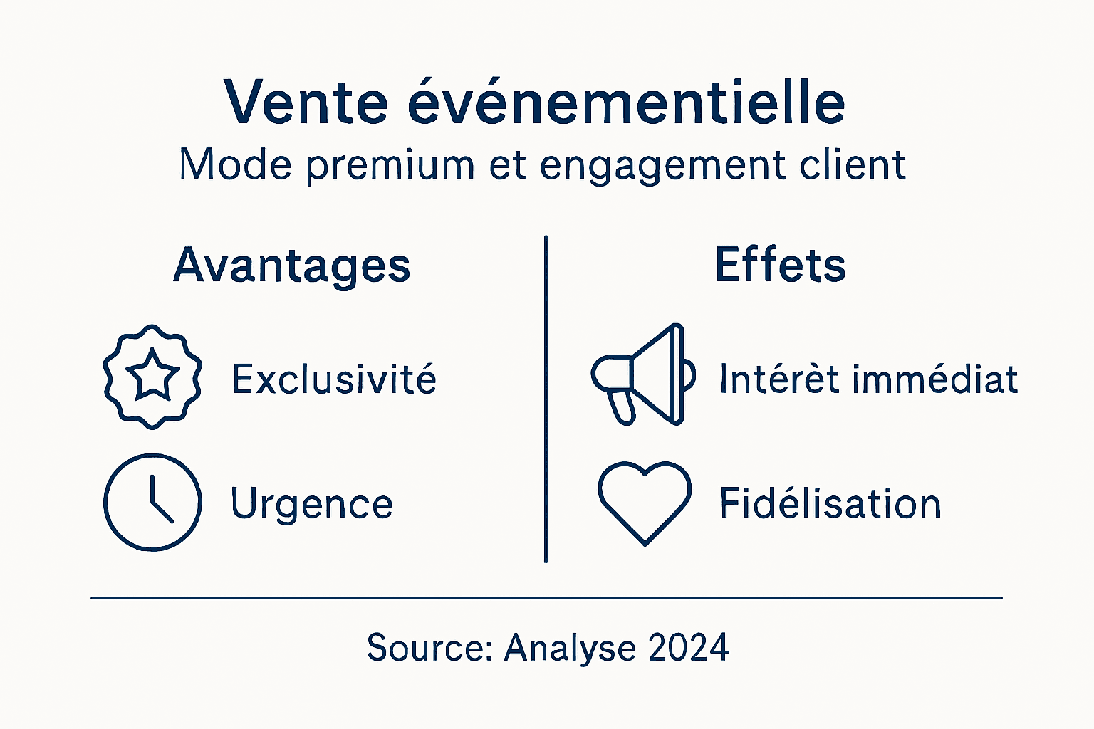 Infographie : les bénéfices et l’impact de la vente de mode haut de gamme