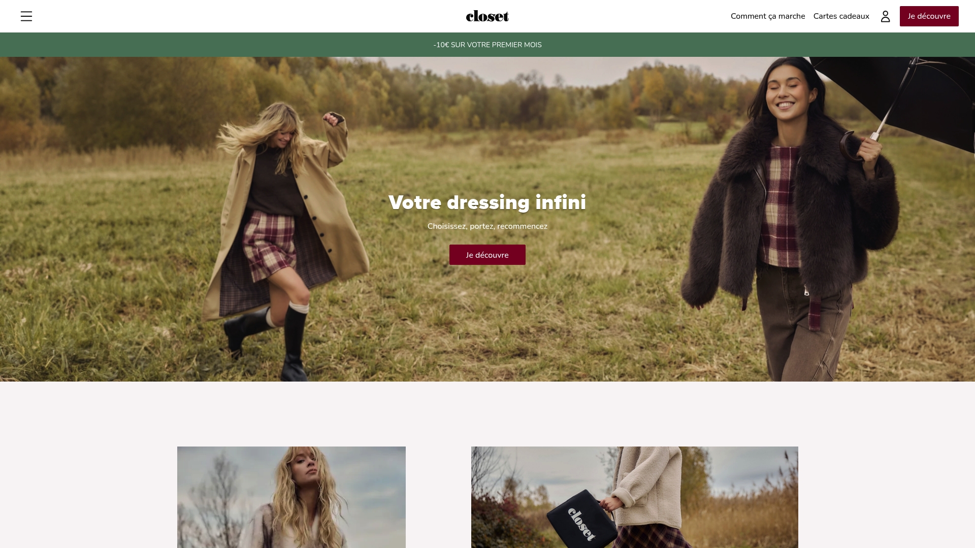 Le Closet Rental Box