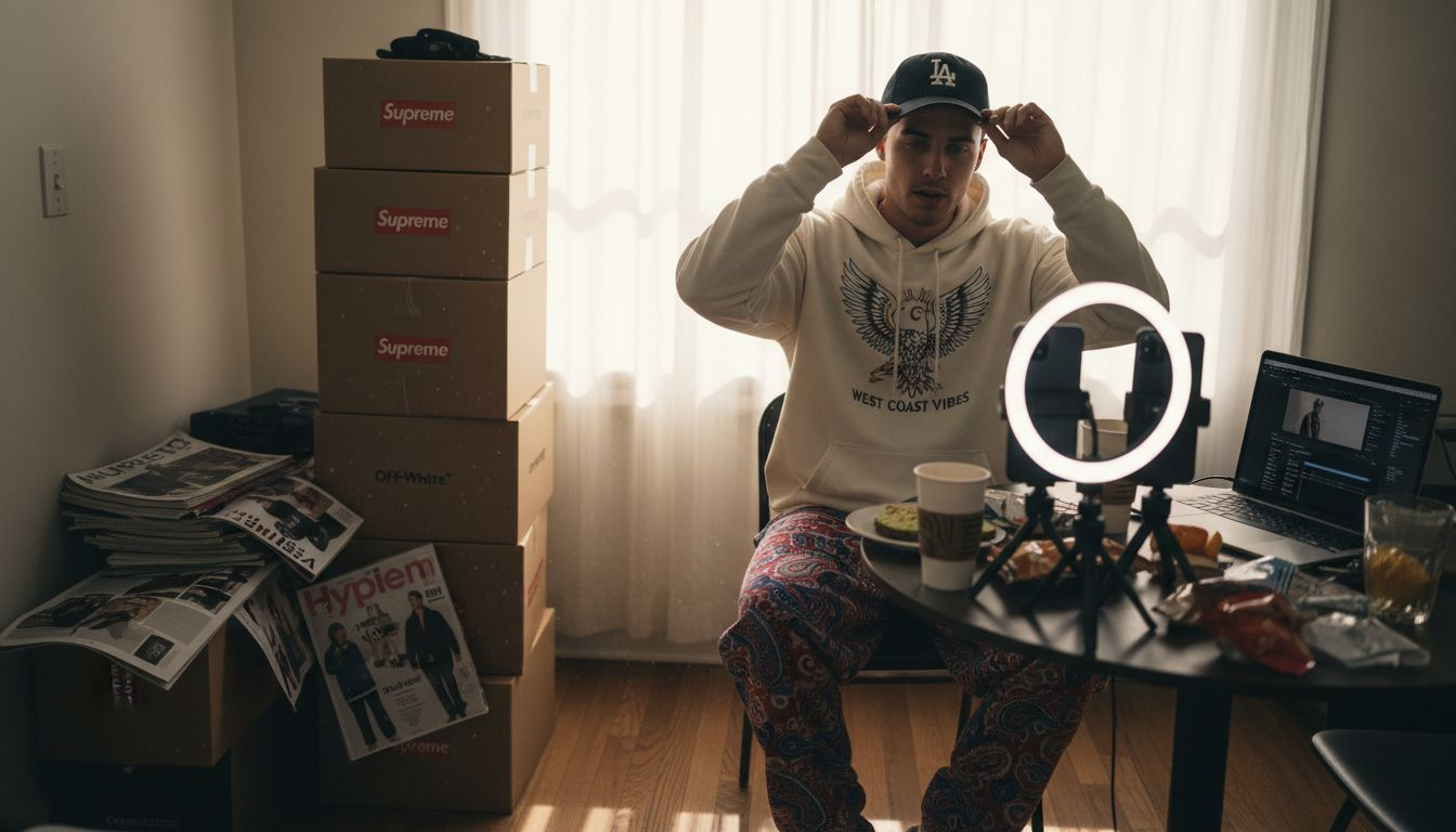 Streetwear influencer builds digital brand
