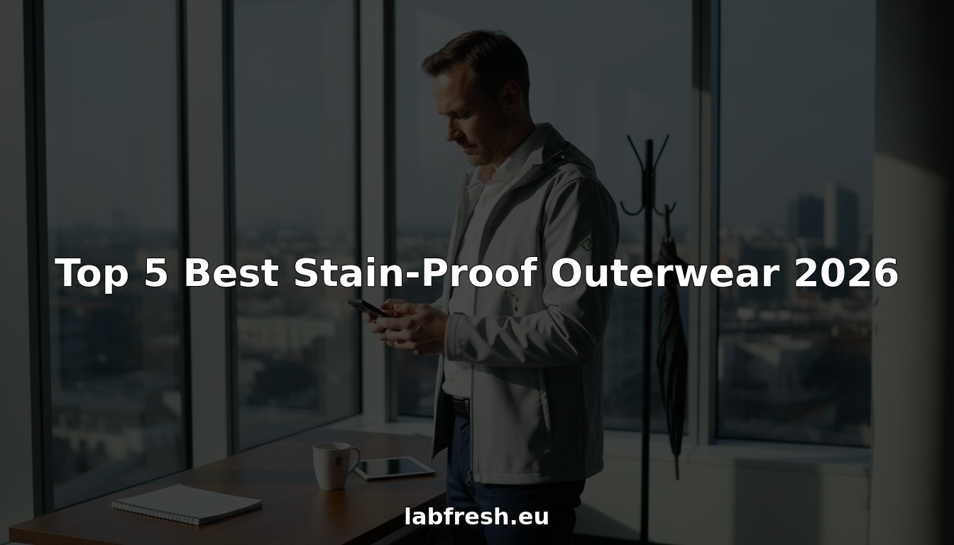 Professional wears stain-proof LABFRESH jacket
