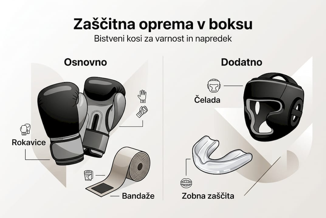 Pregled zaščitne opreme: kaj je osnovno in kaj priporočljivo za dodatno varnost