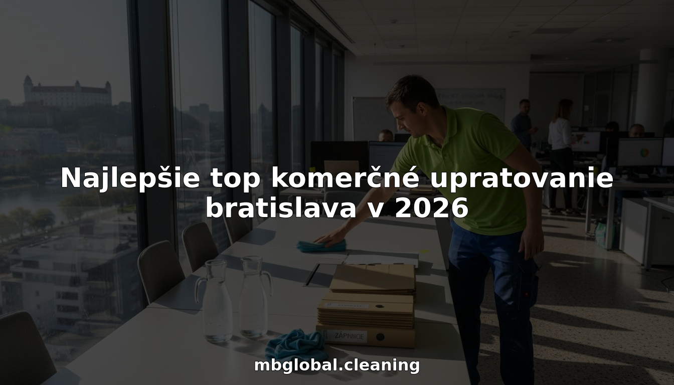 Upratovačka práve dáva do poriadku konferenčnú miestnosť v bratislavskej kancelárii.