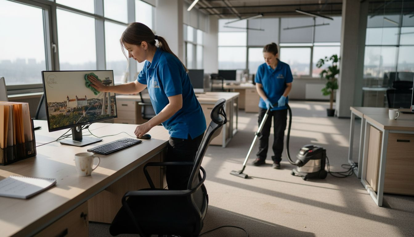 Sami upratovačky preverujú, ako kvalitne firma upratuje.