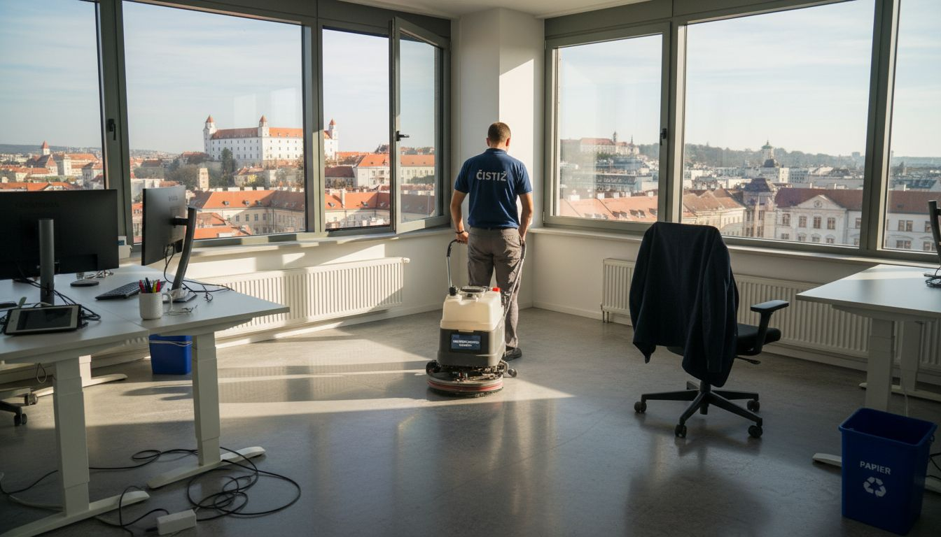 Profesionálne upratovanie kancelárií v Bratislave