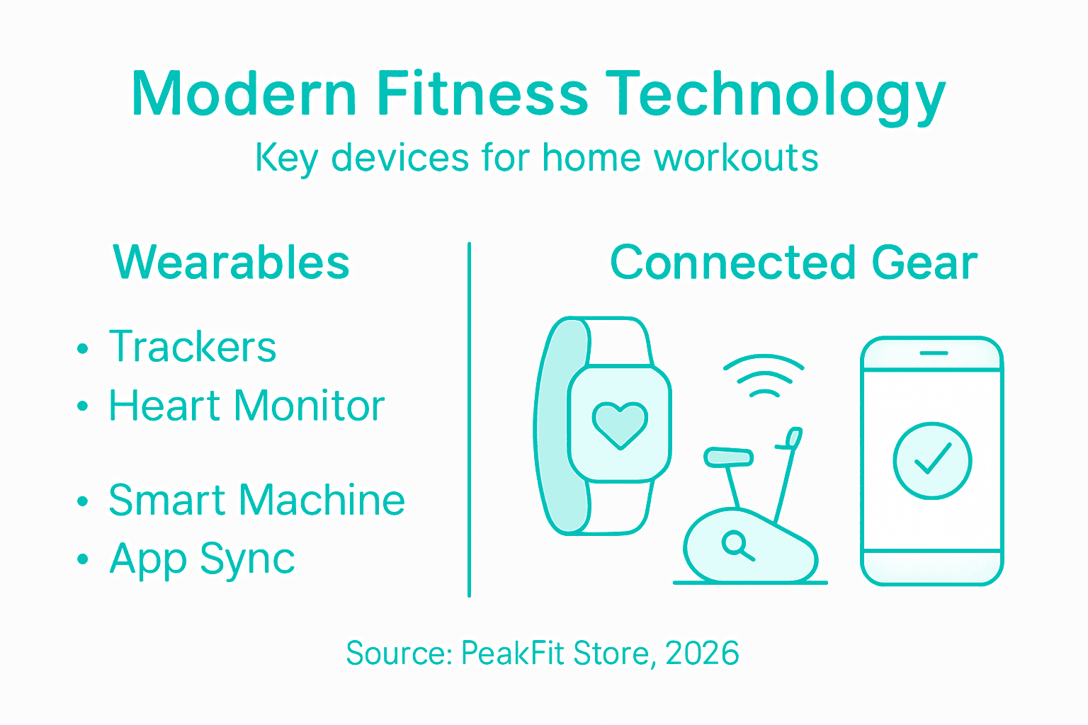 Infographic highlights top fitness tech features