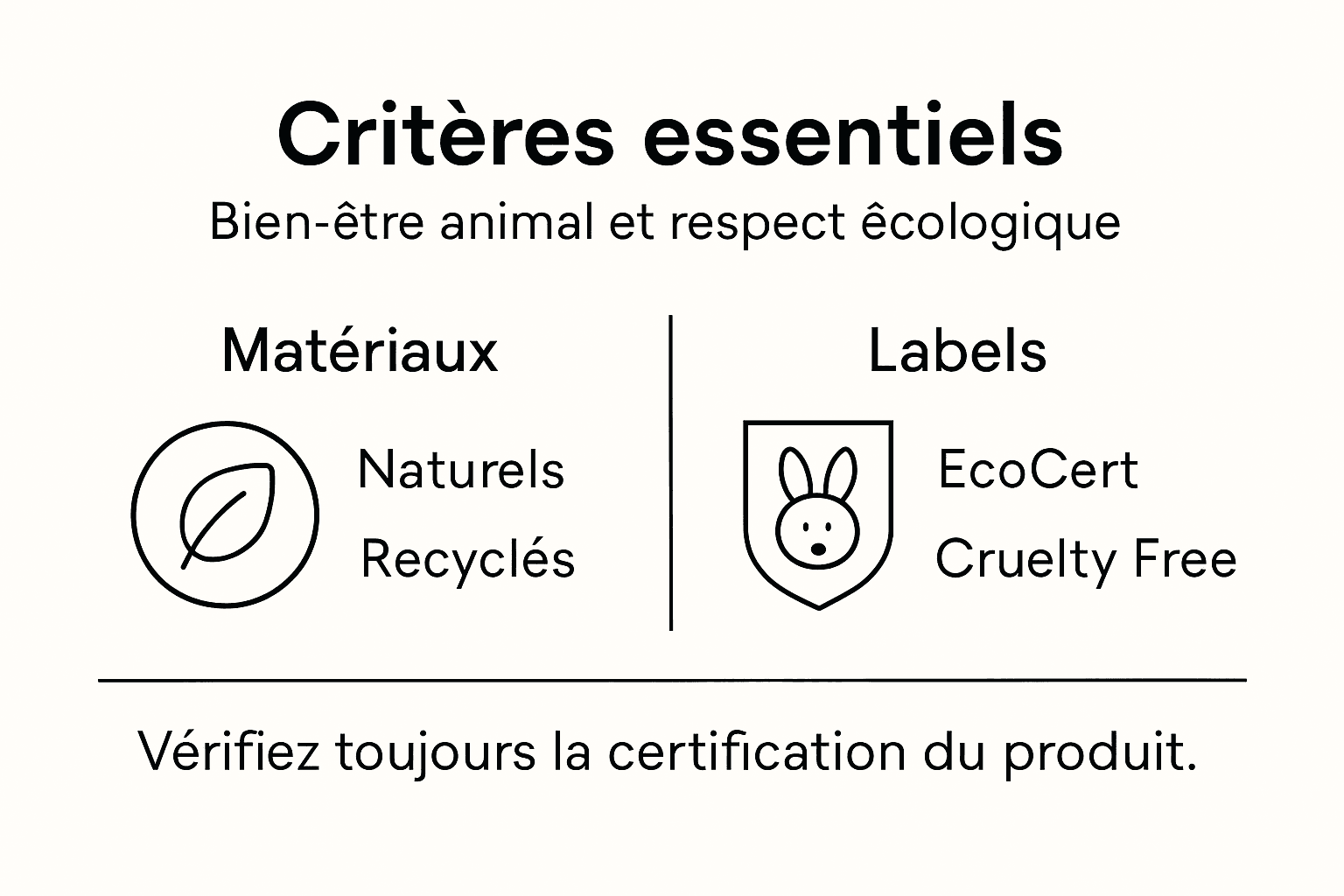 Infographie : les indispensables pour choisir des accessoires éthiques et responsables