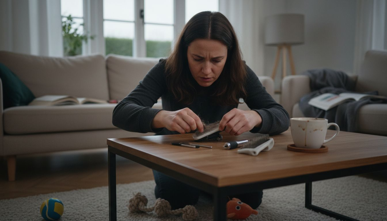 Comment démonter facilement une brosse pour animaux à la main