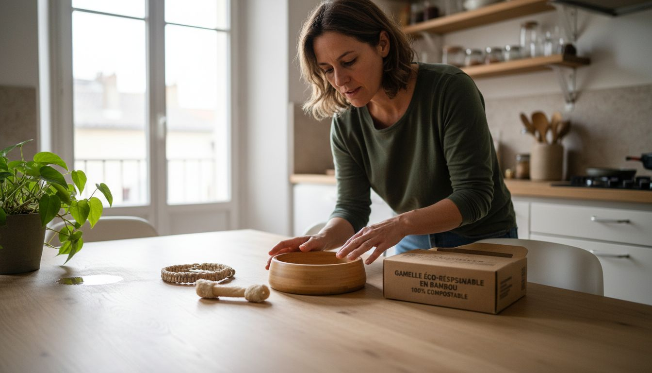 Notre avis sur une gamelle en bambou écologique