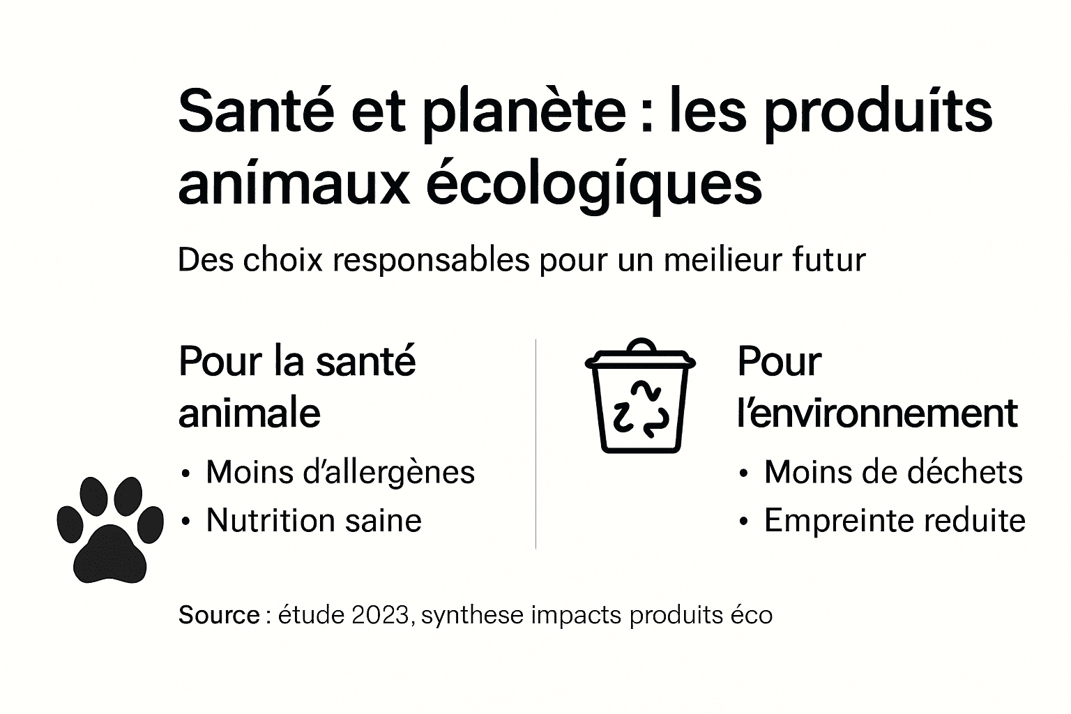 Découvrez notre infographie consacrée à la santé animale et à ses répercussions sur l’environnement.