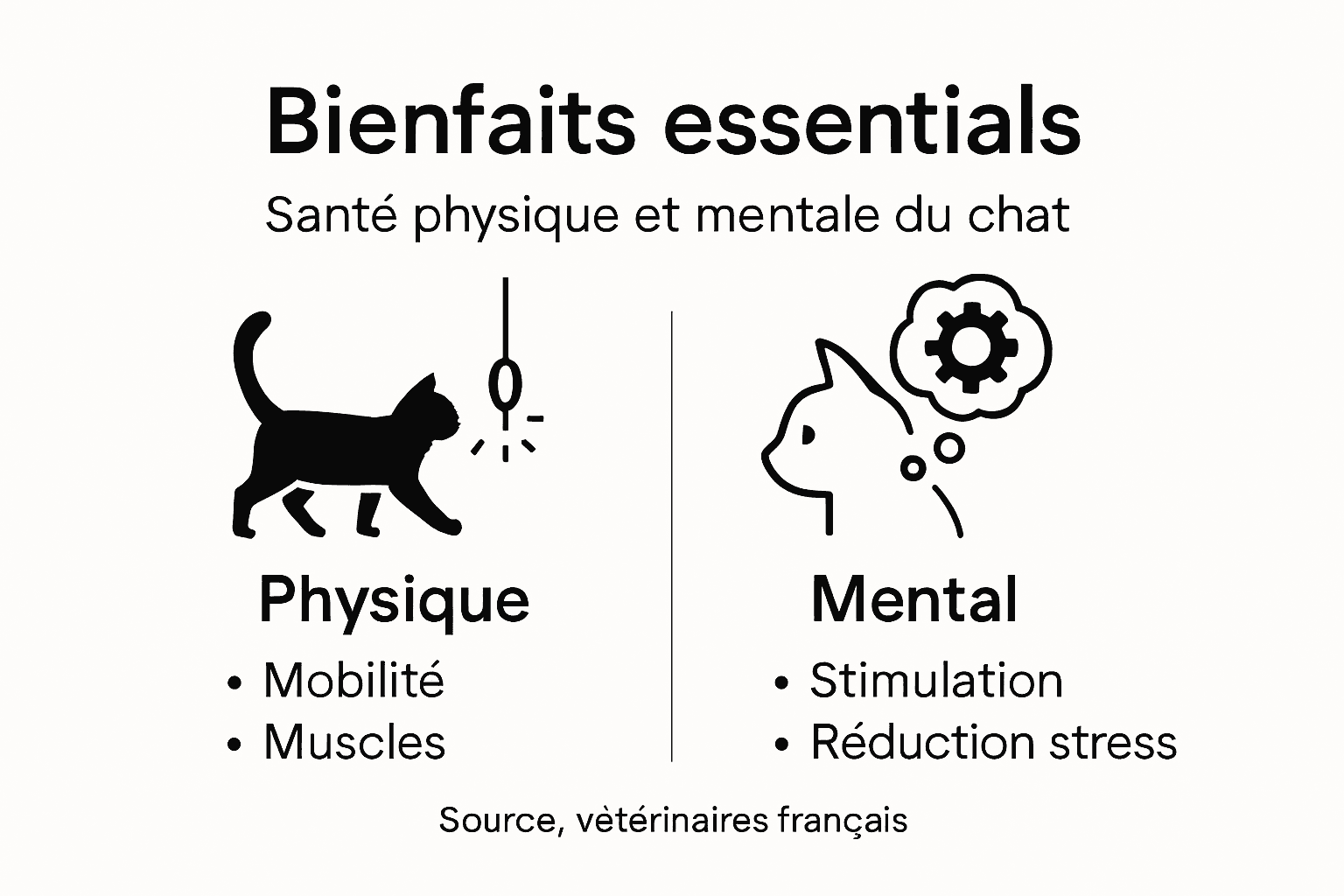 Infographie : pourquoi choisir des jouets interactifs pour votre chat ?