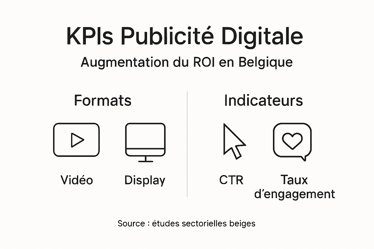 Les chiffres-clés de la publicité digitale en Belgique en un coup d'œil