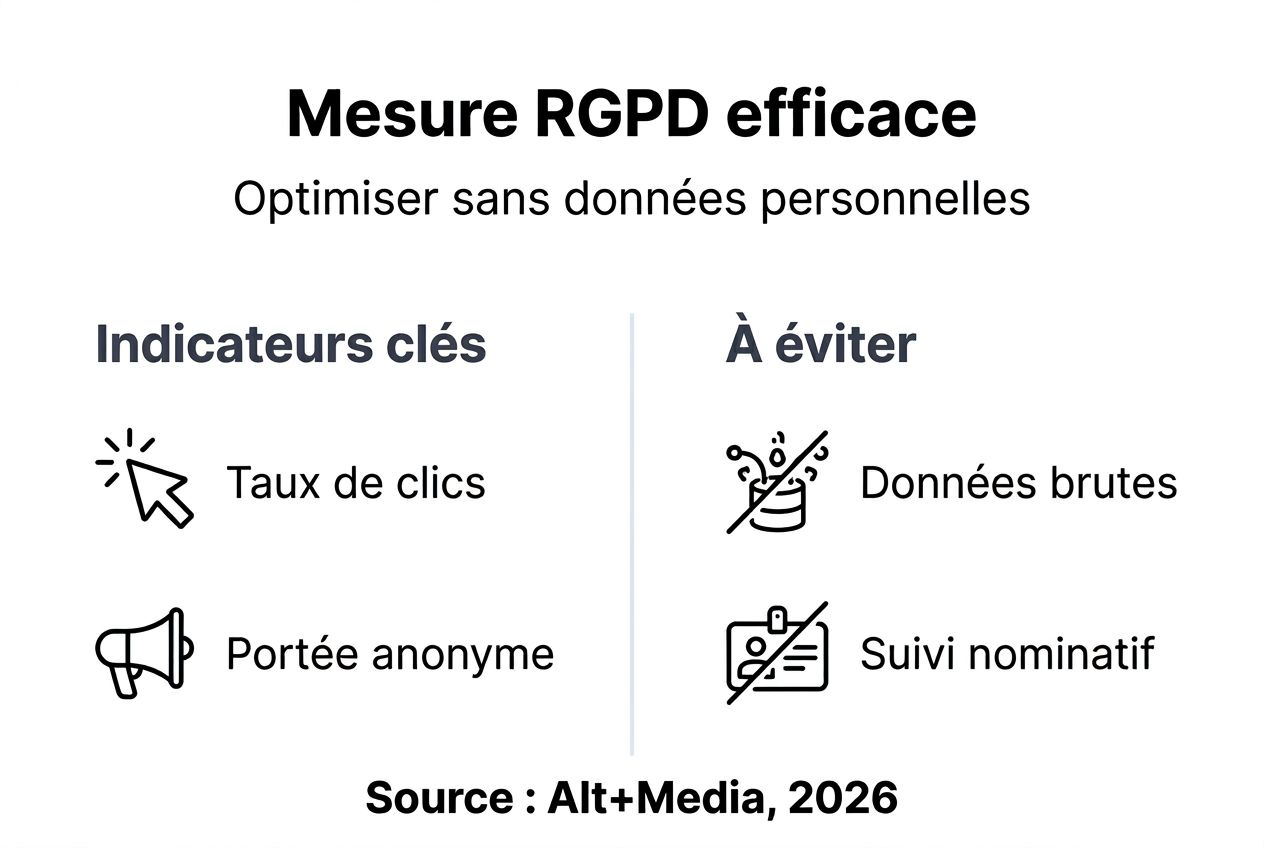 Infographie : comment mesurer l’efficacité publicitaire tout en respectant le RGPD