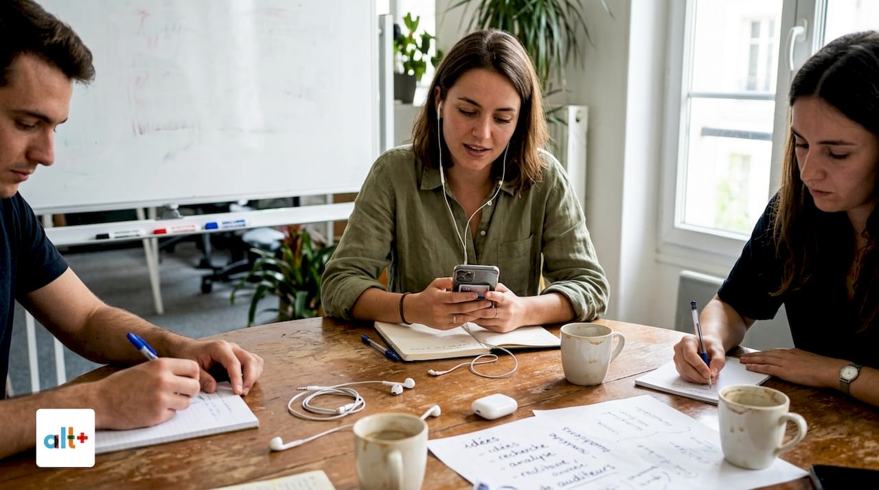 Atelier d’immersion audio numérique en groupe