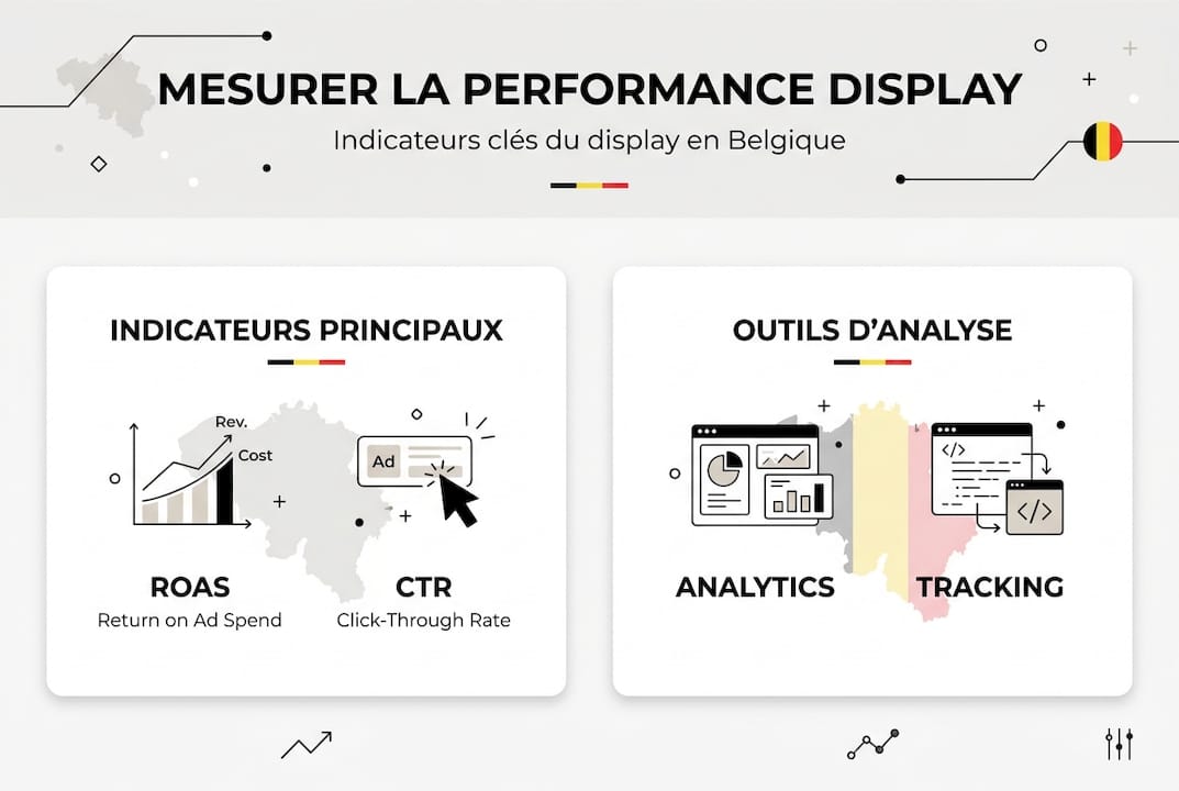 Display advertising en Belgique : optimisez vos campagnes - Alt+ media Visuel explicatif sur l’évaluation des performances des campagnes display