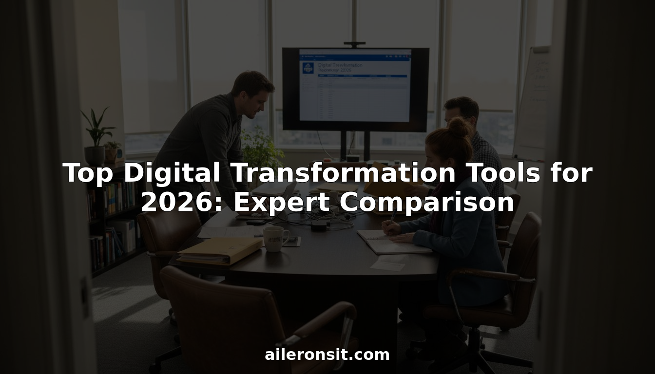 Top Digital Transformation Tools for 2026: Expert Comparison