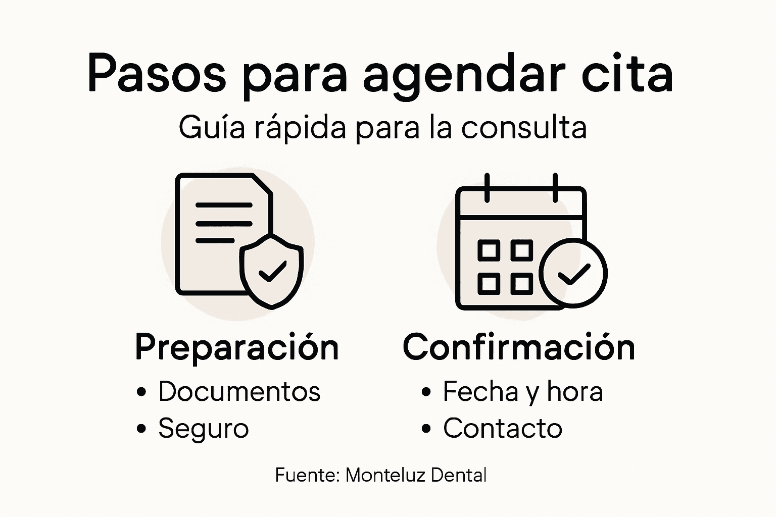 Guía visual: ¿Cómo pedir tu cita con el dentista paso a paso?