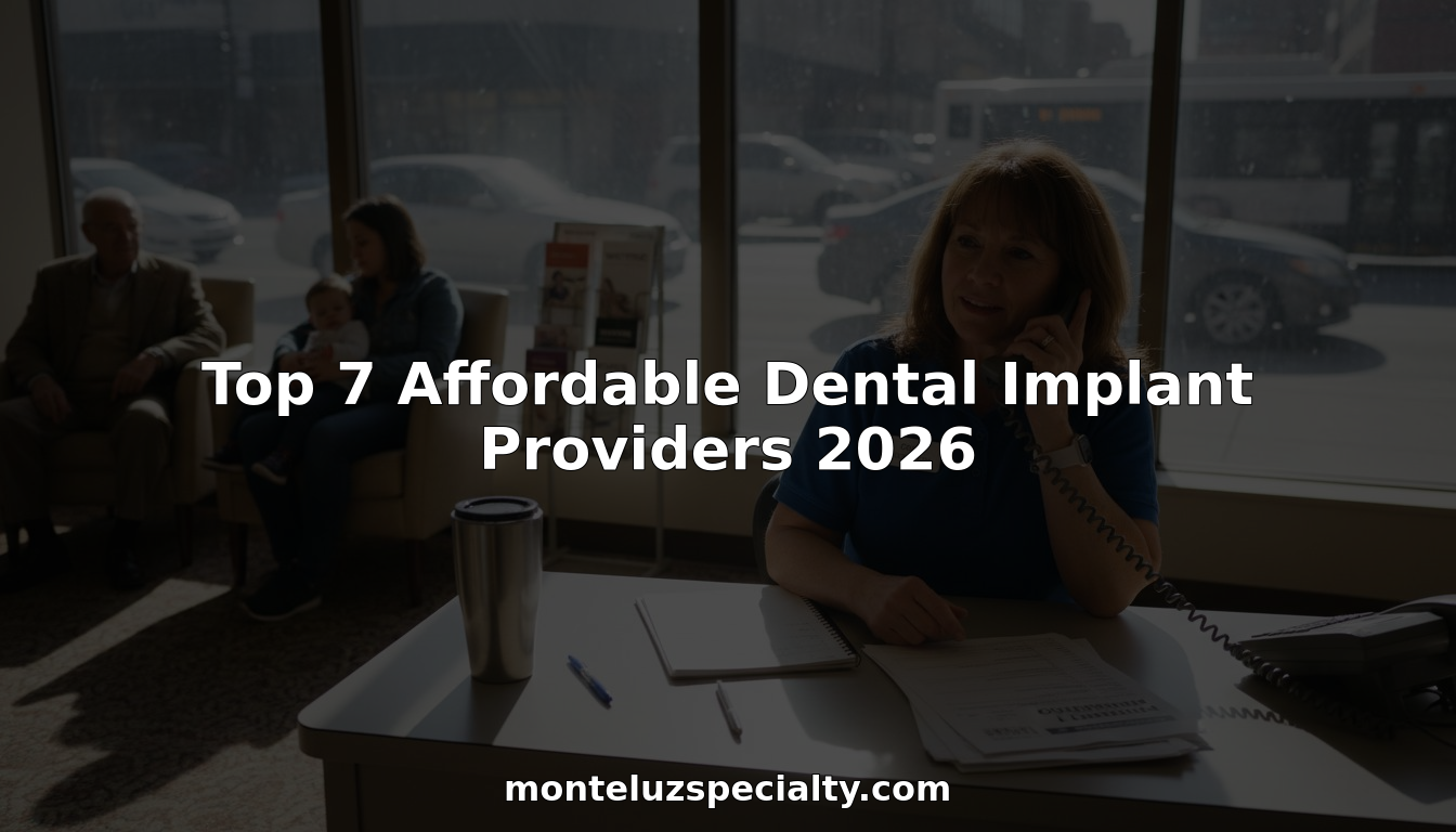 Top 7 Affordable Dental Implant Providers 2026