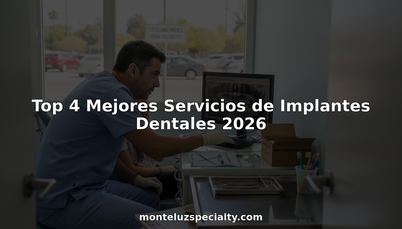 Top 4 Mejores Servicios de Implantes Dentales 2026