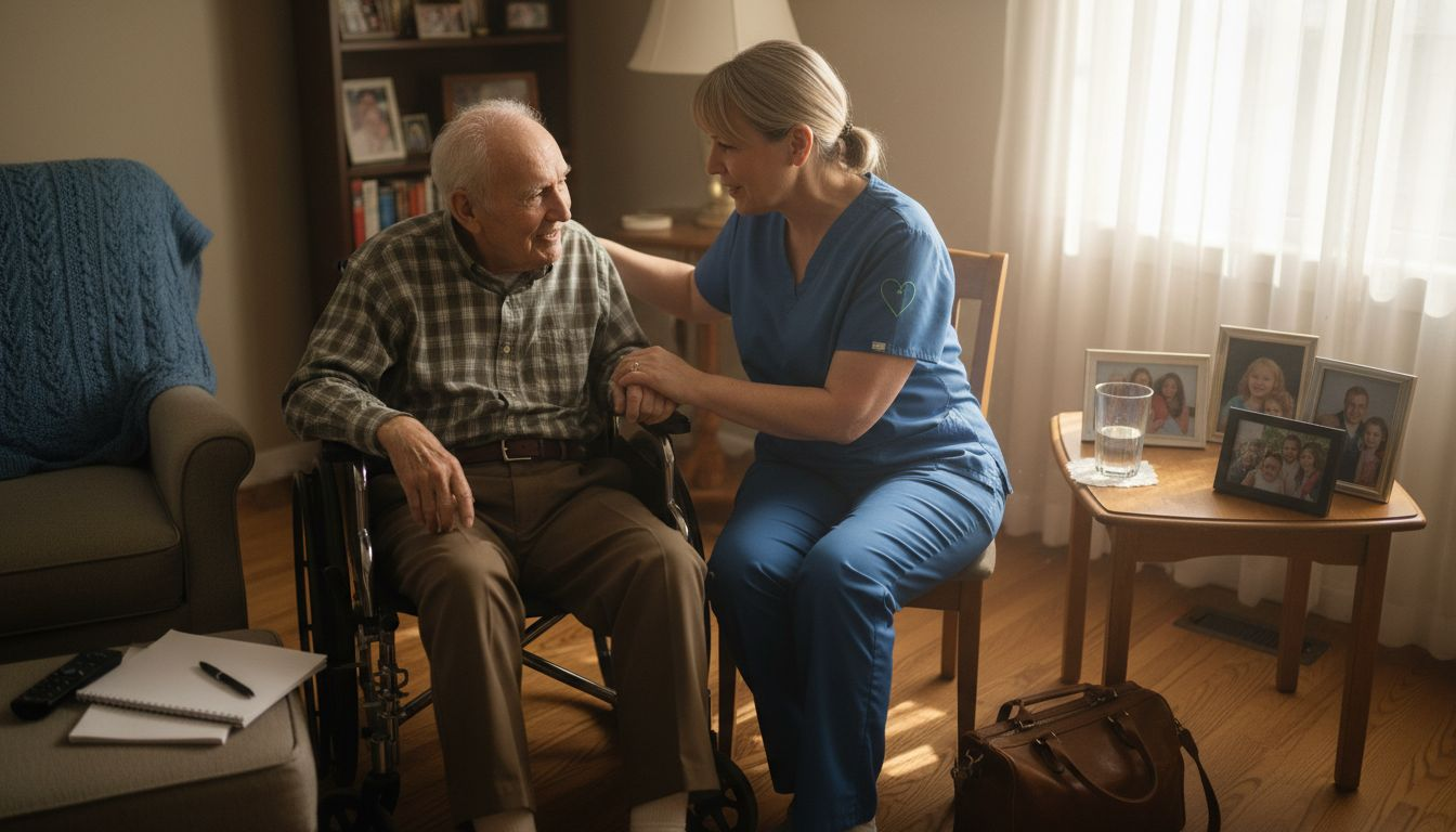 Hospice Visit Workflow for Comfort Care at Home