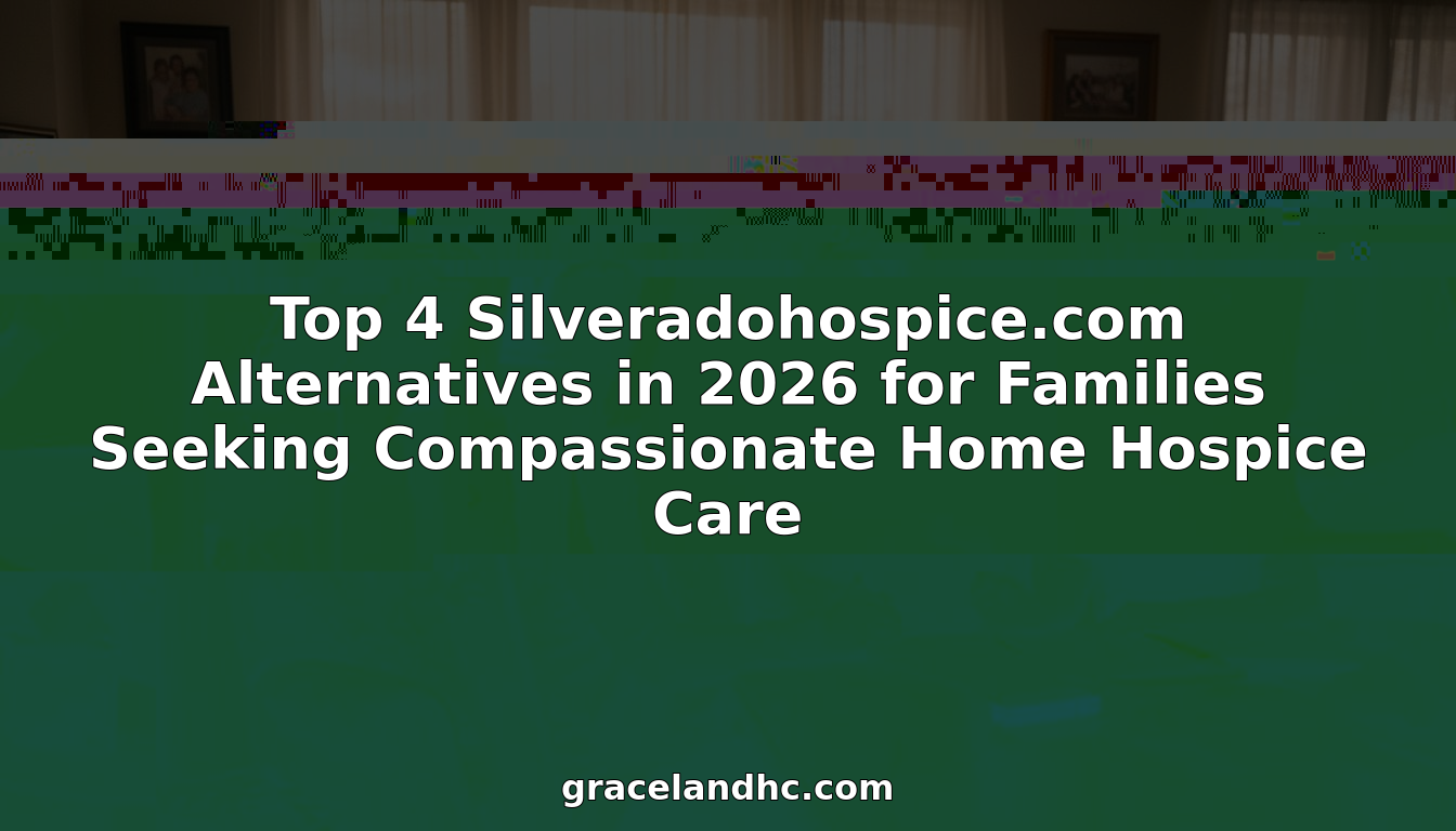 Top 4 SilveradoHospice.com Alternatives 2026
