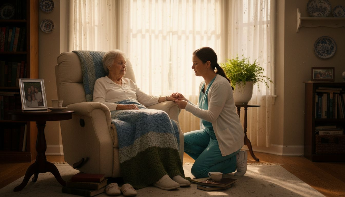 End-of-life care definition: hospice support in California