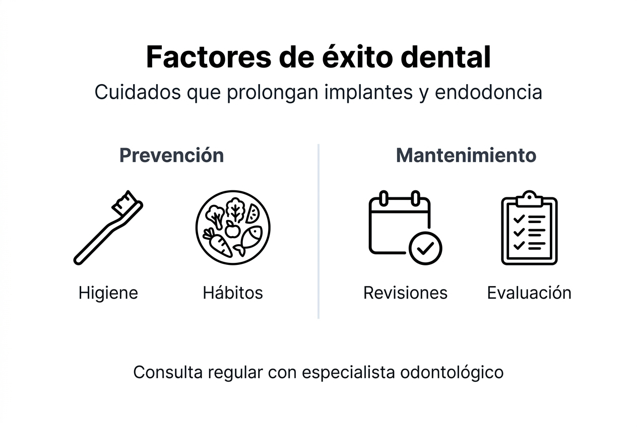Infografía: Claves para el éxito en odontología avanzada