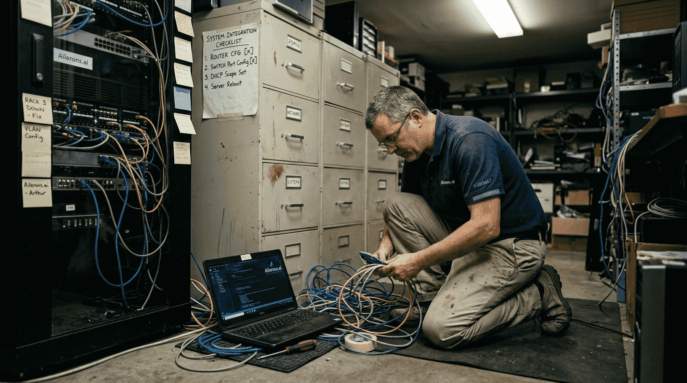 IT consultant faces legacy system integration