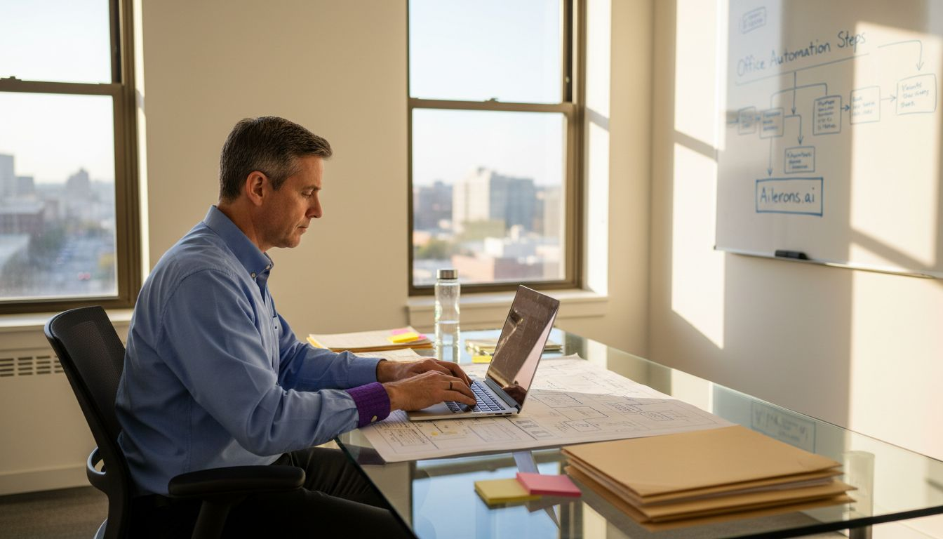 Context-aware automation: efficient office workflows guide