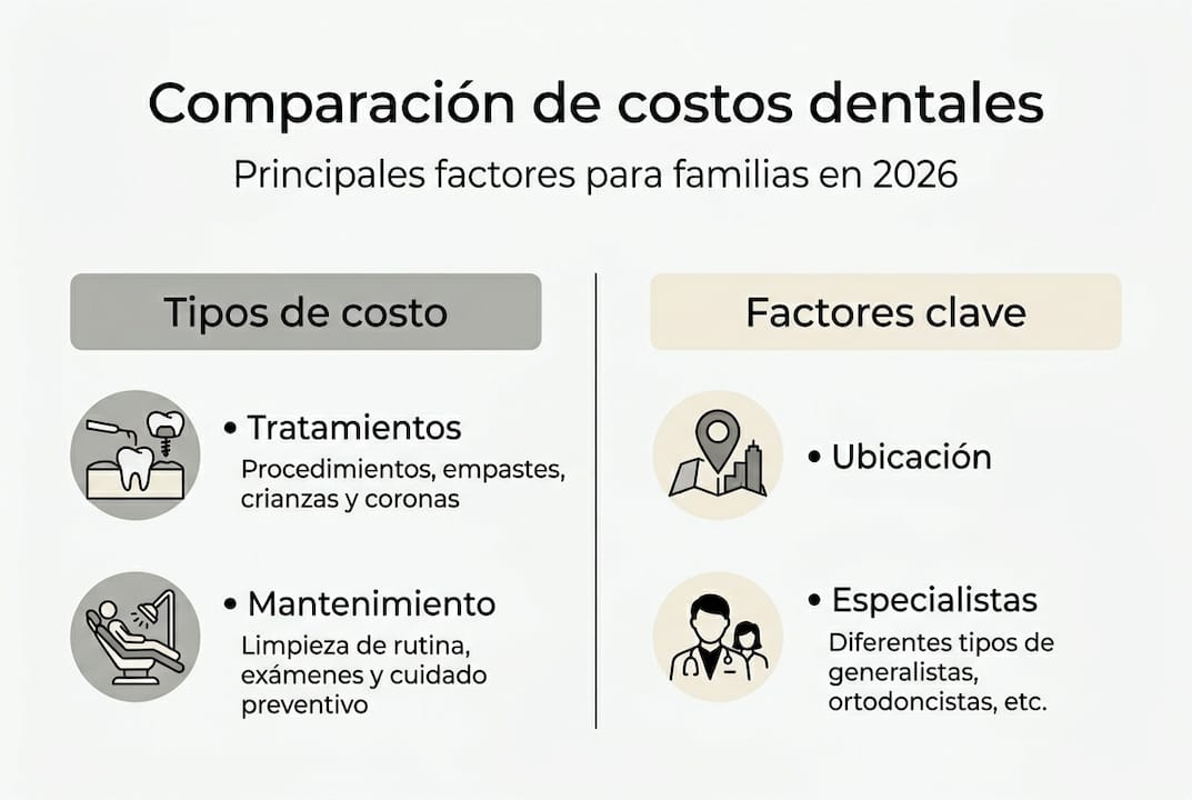 Comparativa de precios en tratamientos dentales