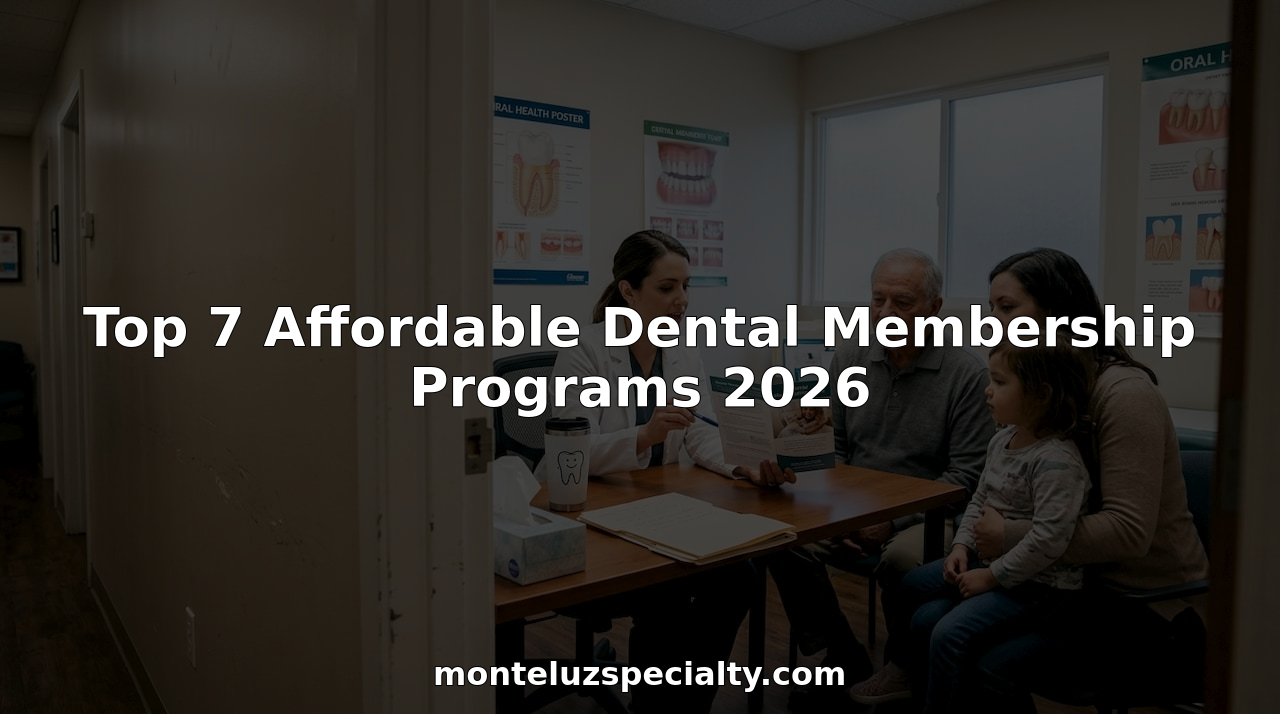 Top 7 Affordable Dental Membership Programs 2026