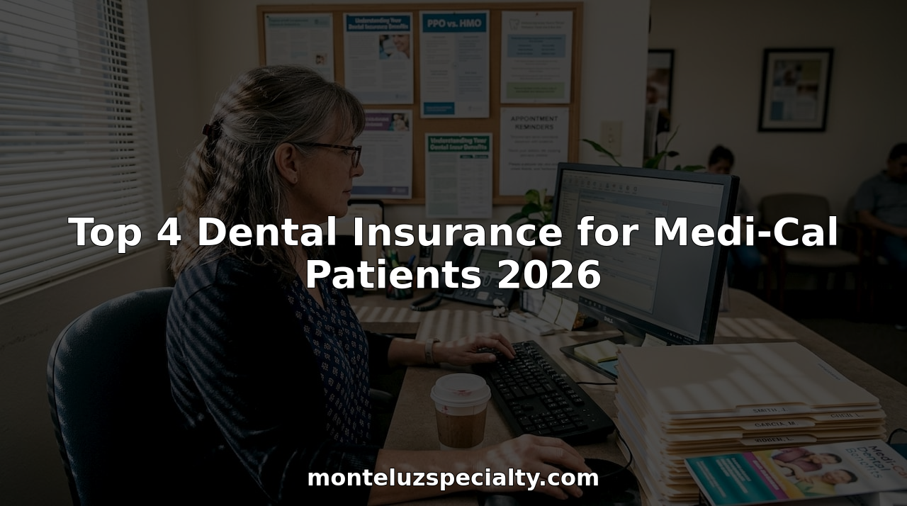 Top 4 Dental Insurance for Medi-Cal Patients 2026
