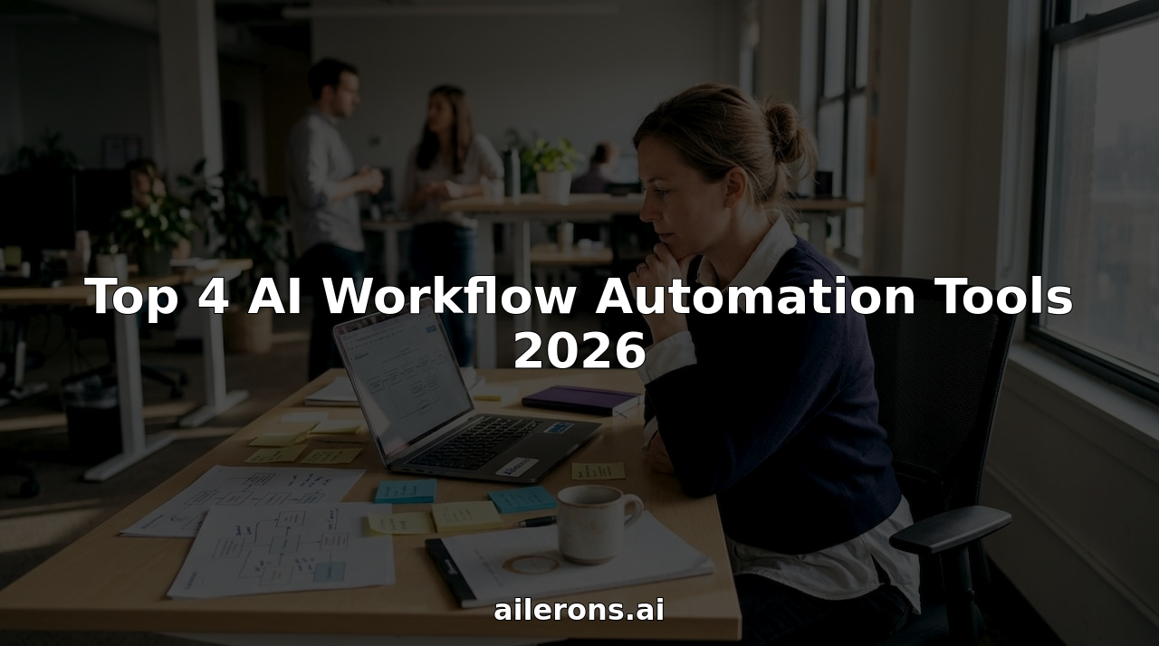 Top 4 AI Workflow Automation Tools 2026
