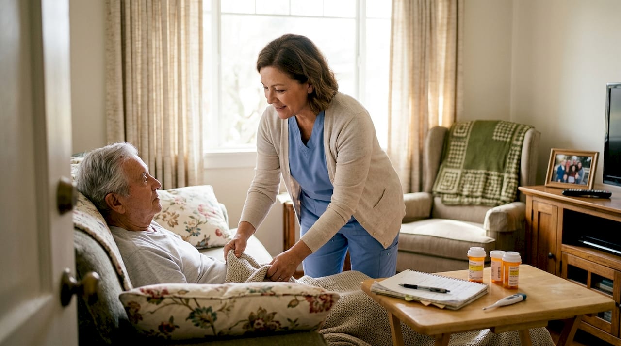 Compassionate care practices for home hospice in California