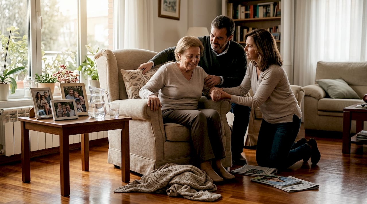 El papel fundamental de la familia en el cuidado del paciente en el hogar