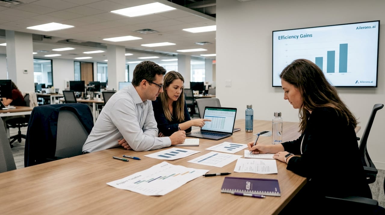 Team tracks efficiency gains with agentic ai