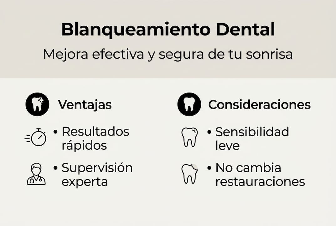 Descubre en esta infografía todo lo que necesitas saber sobre el blanqueamiento dental profesional.
