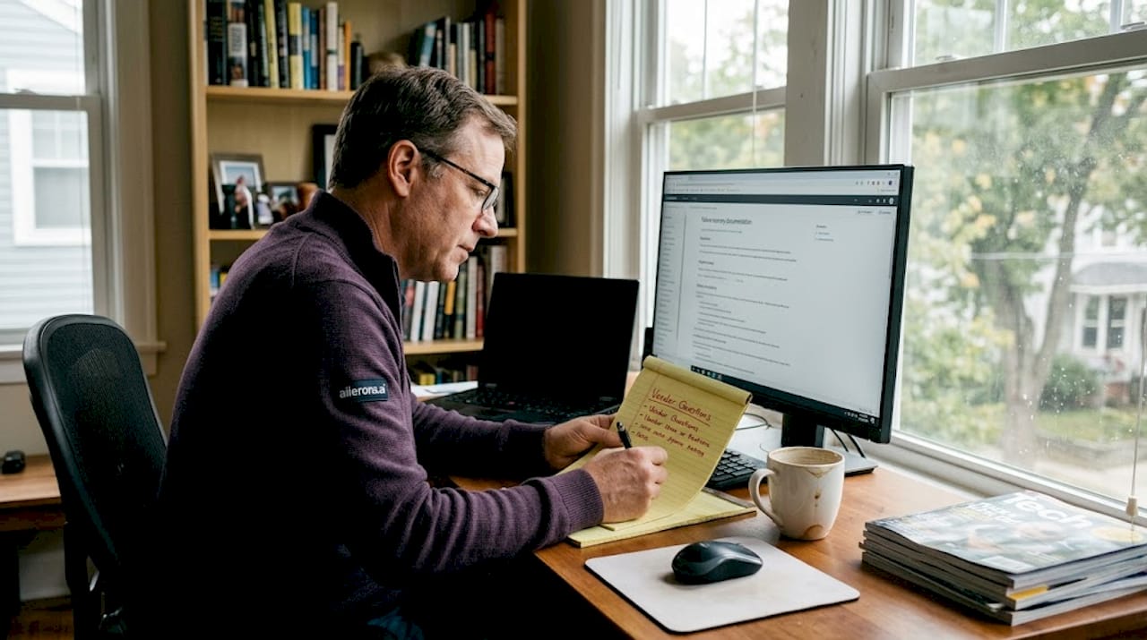 Manager reviewing orchestrator recovery examples