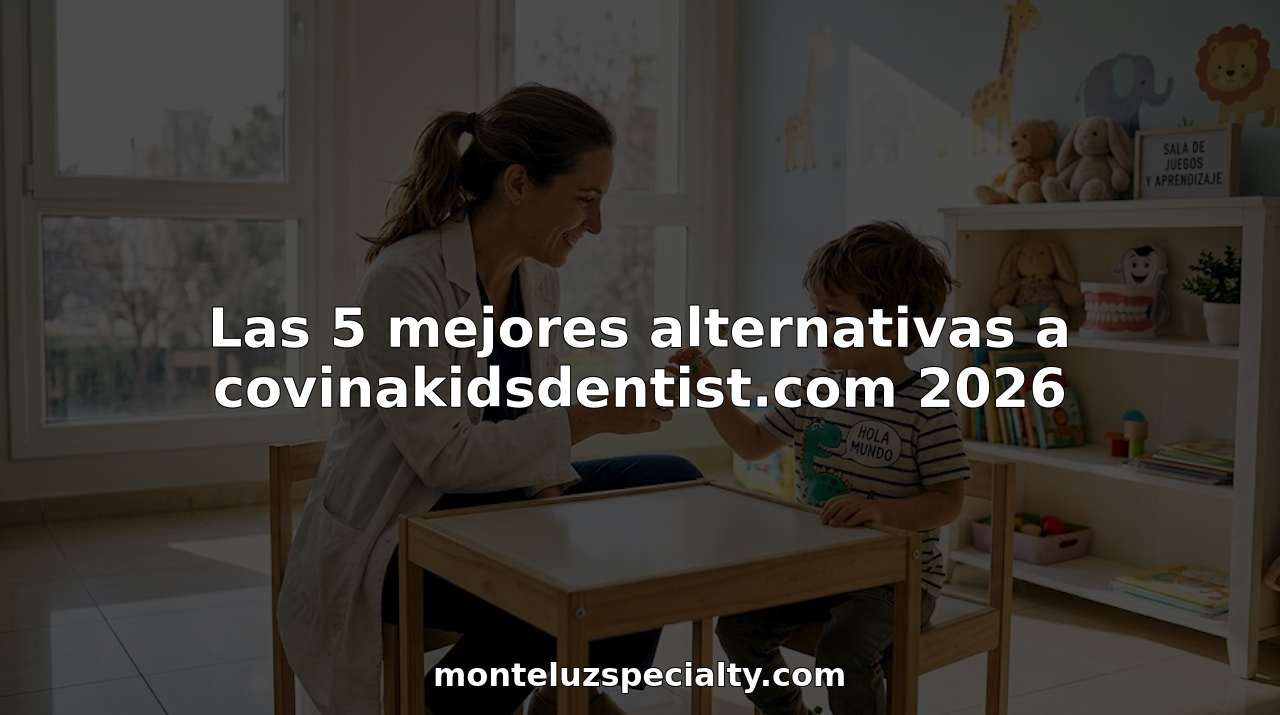 Las 5 mejores alternativas a covinakidsdentist.com 2026
