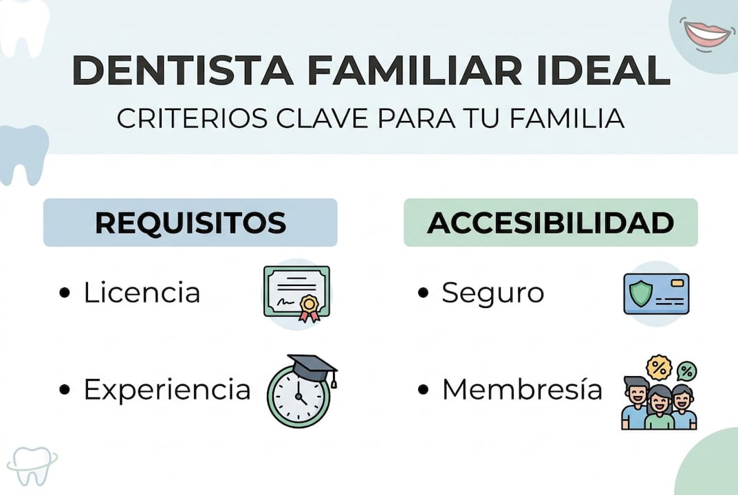 Infografía: ¿Cómo elegir un dentista de confianza y cercano para toda la familia?