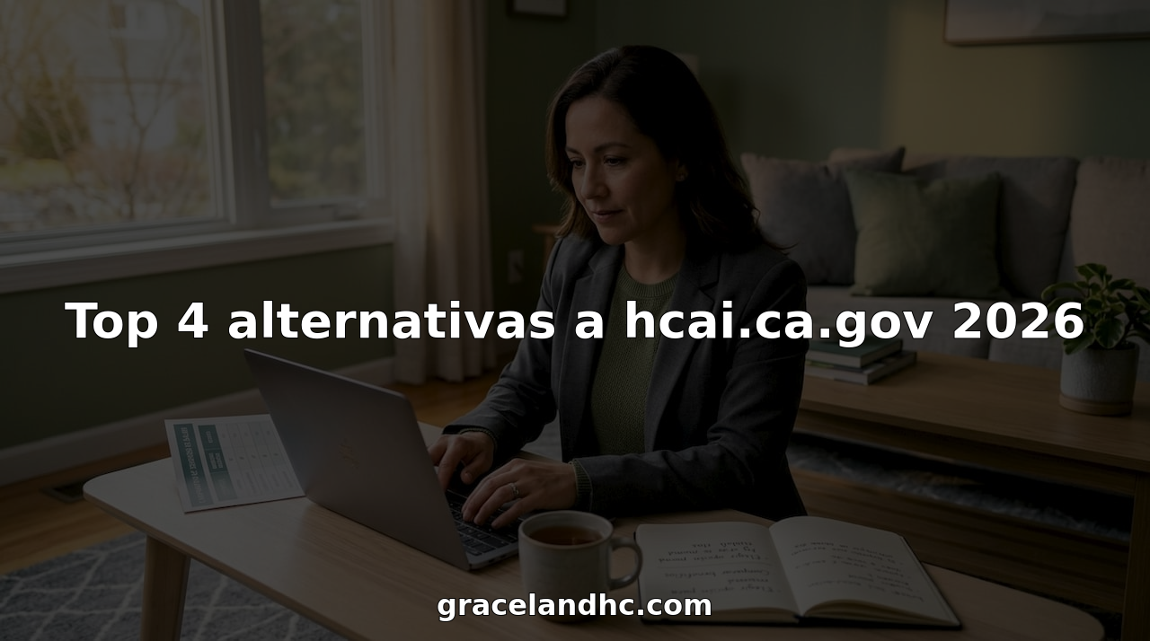 Top 4 alternativas a hcai.ca.gov 2026