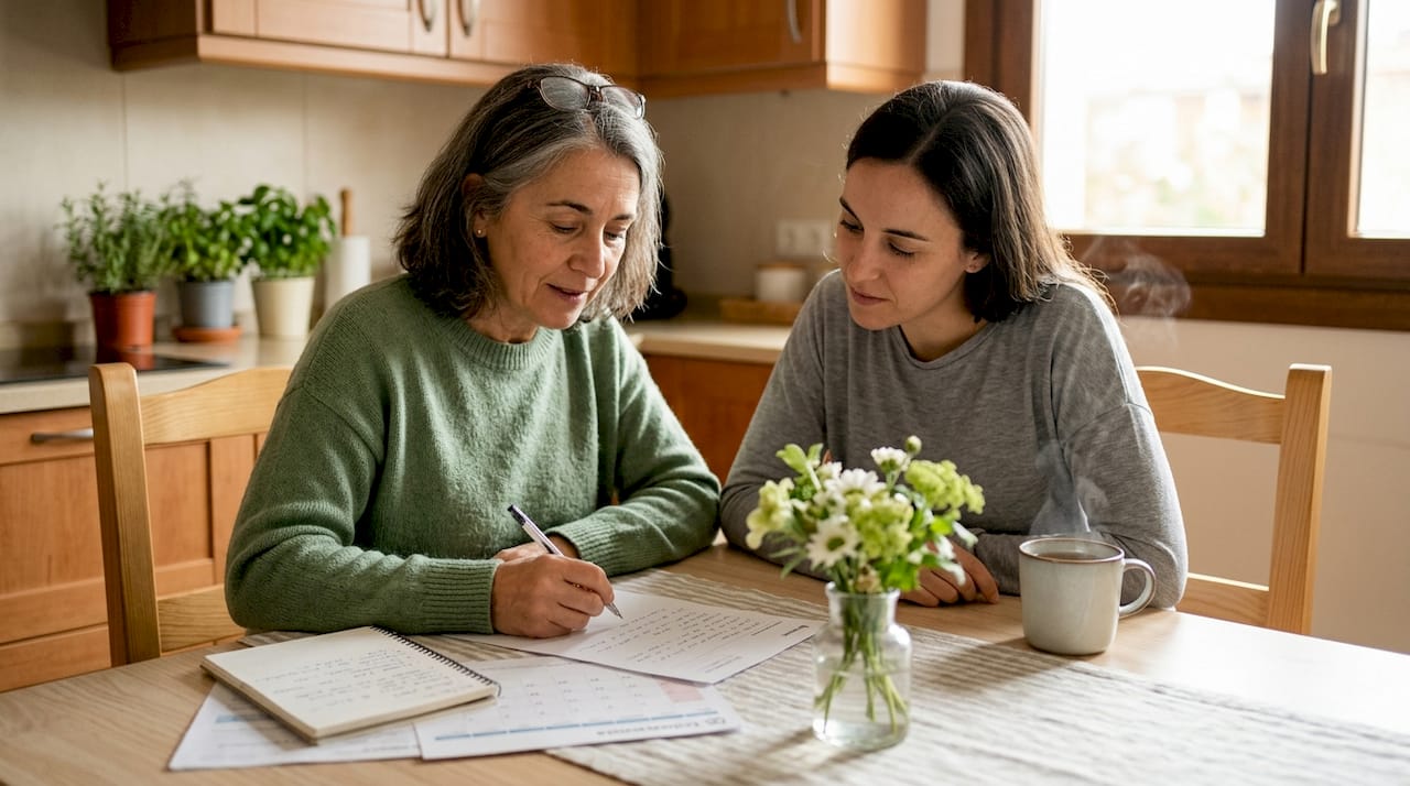 Planificación familiar al final de vida: guía para familias