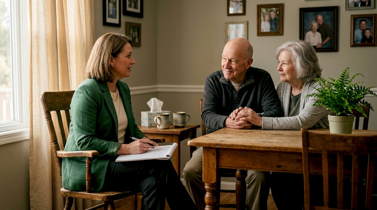 Bereavement support checklist for hospice families