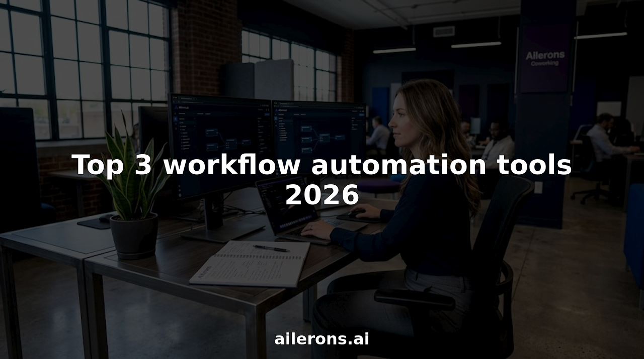 Top 3 workflow automation tools 2026