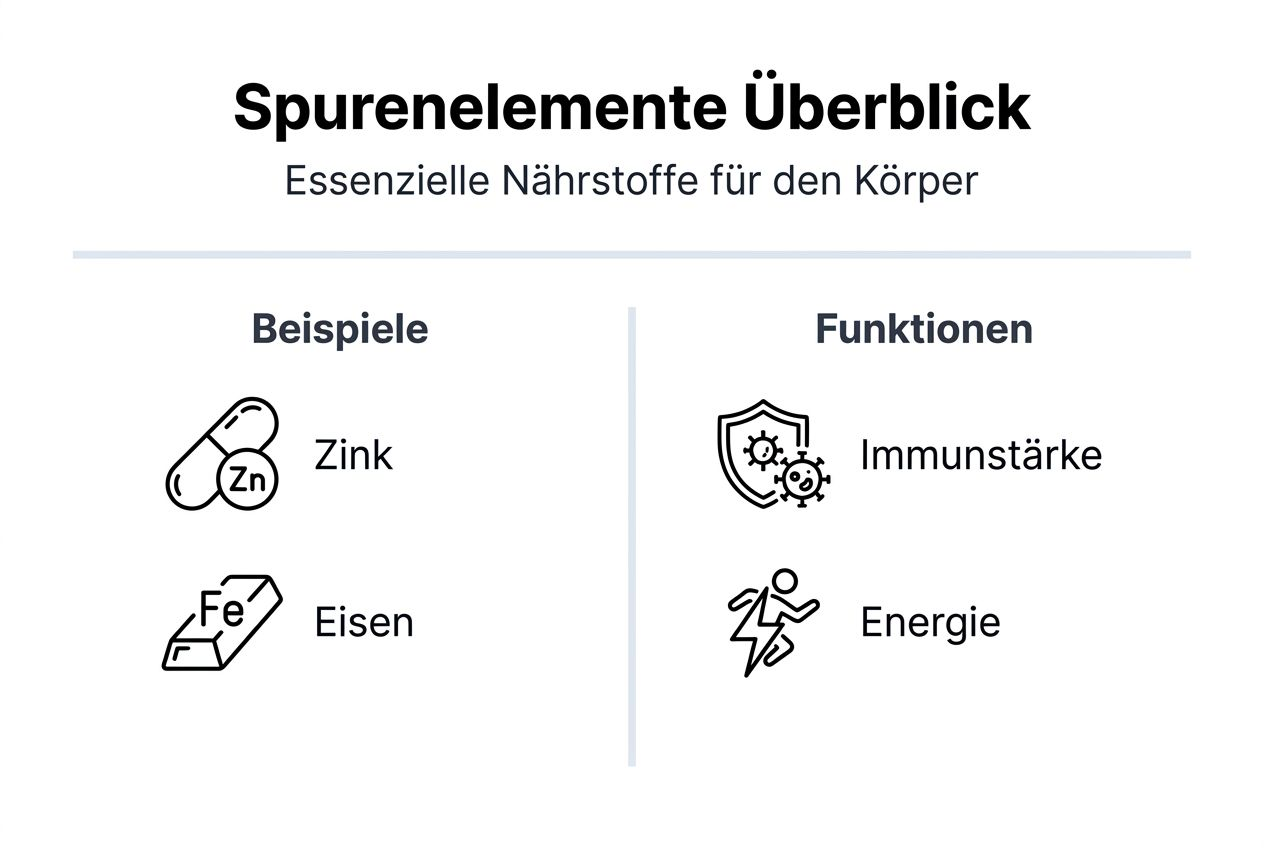 Übersicht: Spurenelemente und ihre Bedeutung für die Gesundheit