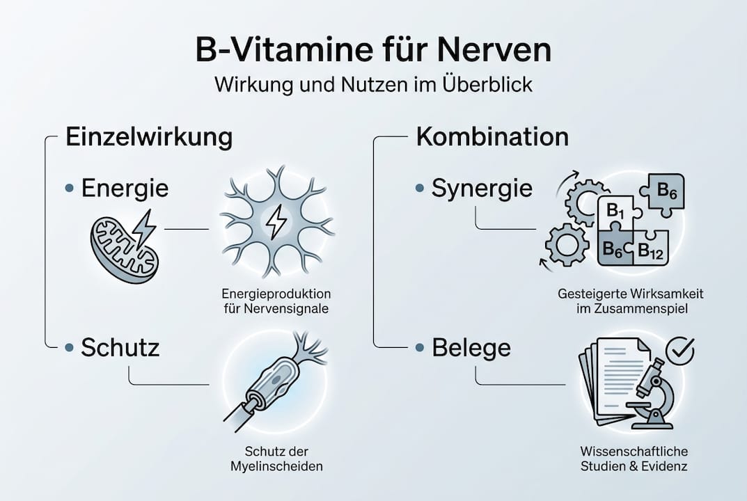 Übersicht: Die Bedeutung und Vorteile der B-Vitamine auf einen Blick