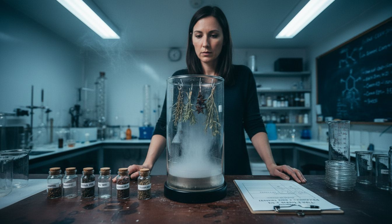 Gin vapor infusion process in distillery