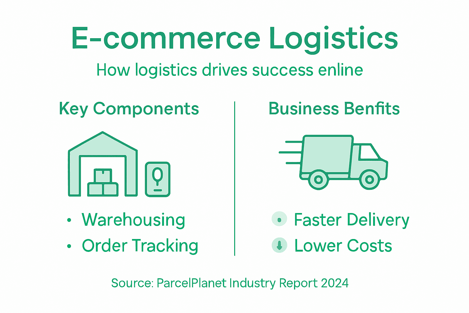 Role of Logistics in E-commerce Success | ParcelPlanet