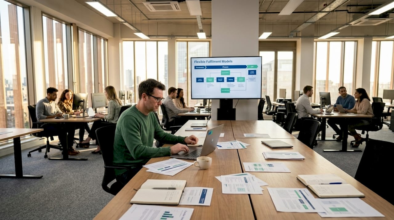 Logistics coordinator updates shipping workflow
