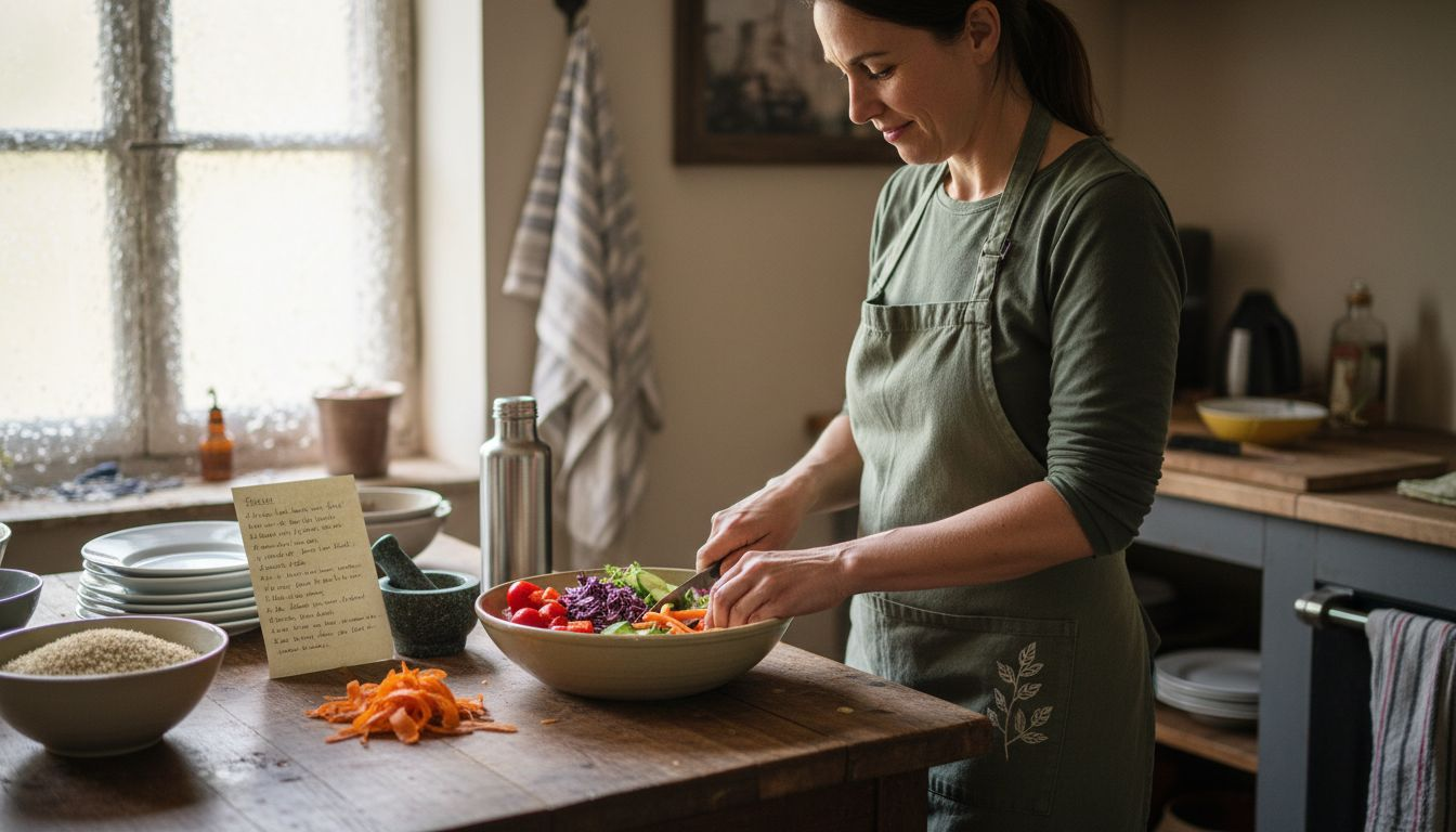 Preparing nutrient-rich whole foods at home